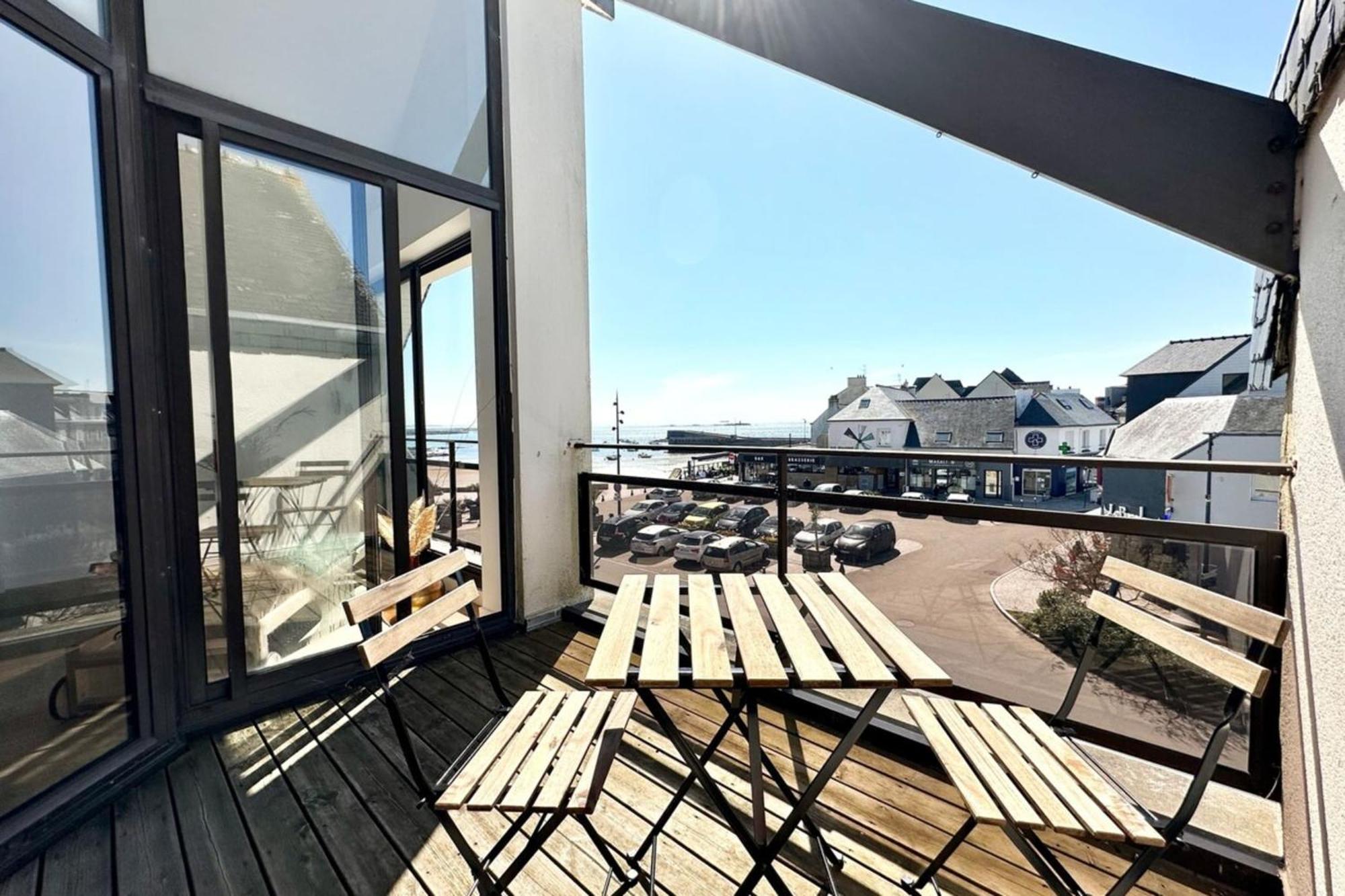 T2 Neuf Top Cocooning Terrasse - Face A La Mer เปลอเมอร์ ภายนอก รูปภาพ