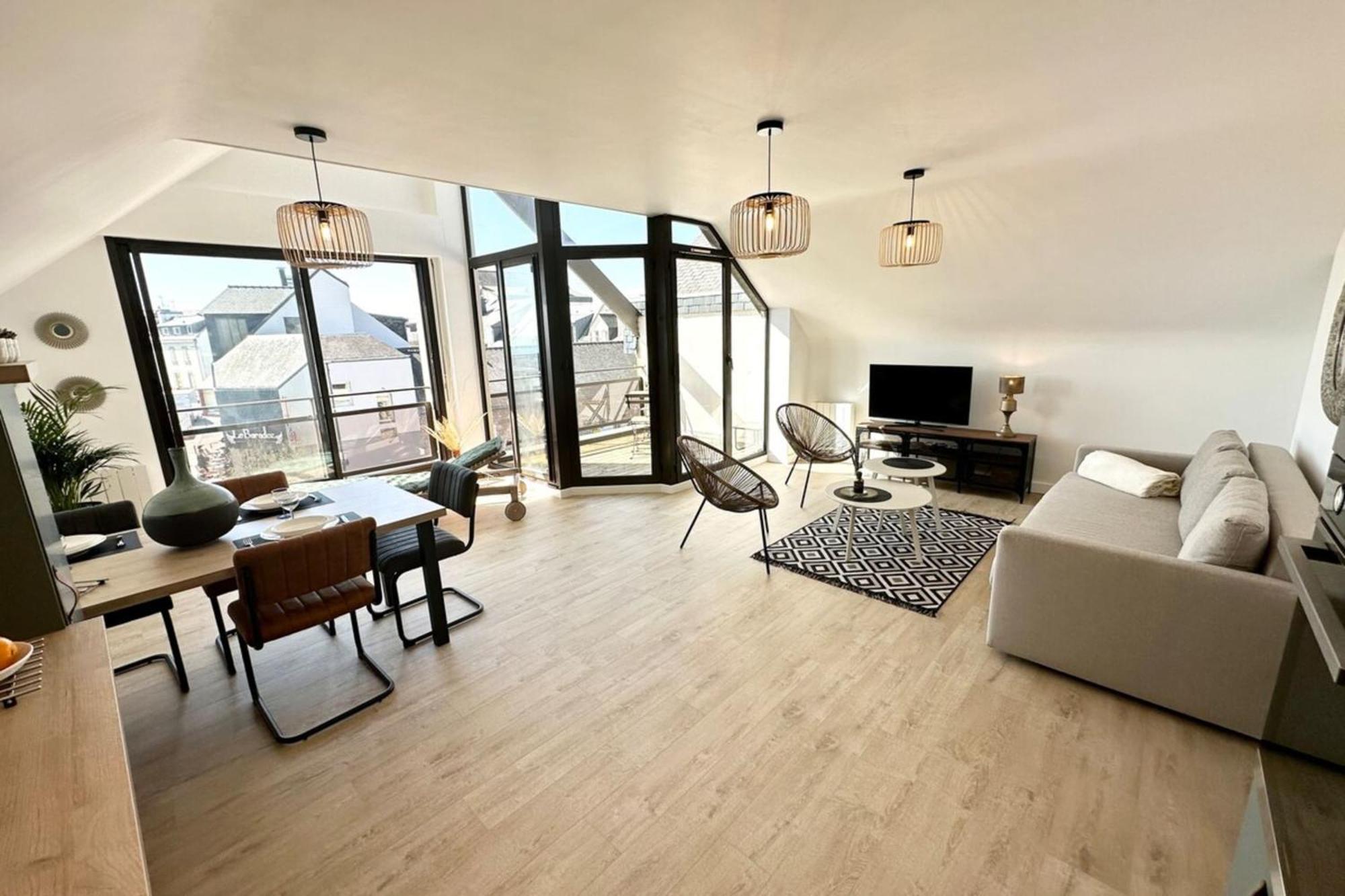 T2 Neuf Top Cocooning Terrasse - Face A La Mer เปลอเมอร์ ภายนอก รูปภาพ