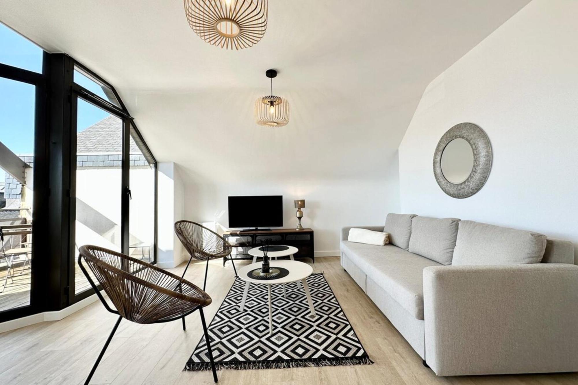 T2 Neuf Top Cocooning Terrasse - Face A La Mer เปลอเมอร์ ภายนอก รูปภาพ